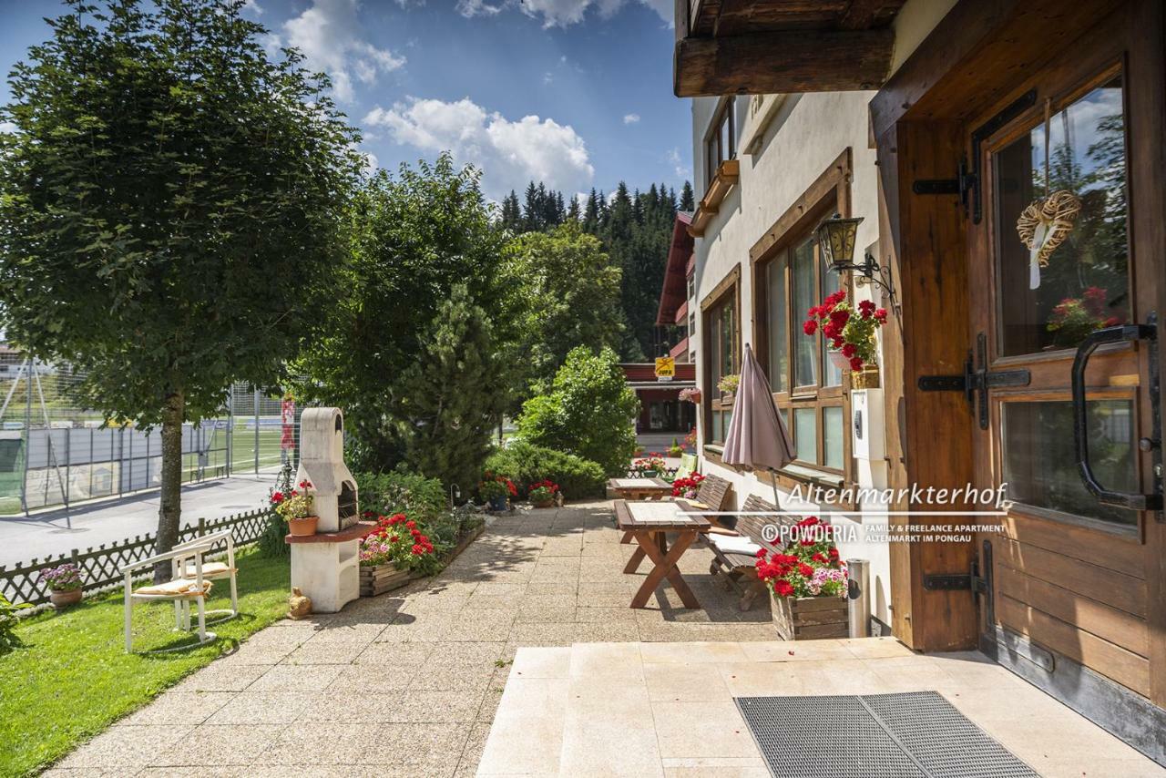 Powderia Family & Freelance Apartment In The Centre Of Ski Amade アルテンマルクト・イム・ポンガウ エクステリア 写真