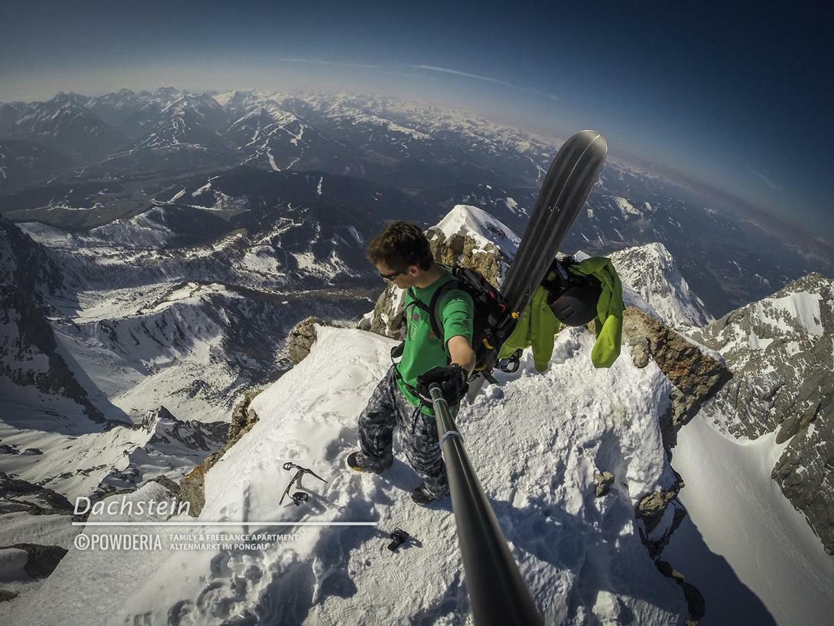 Powderia Family & Freelance Apartment In The Centre Of Ski Amade アルテンマルクト・イム・ポンガウ エクステリア 写真
