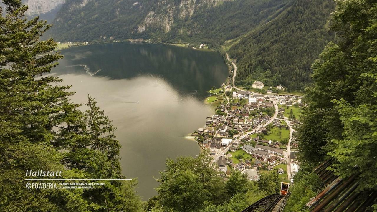 Powderia Family & Freelance Apartment In The Centre Of Ski Amade アルテンマルクト・イム・ポンガウ エクステリア 写真