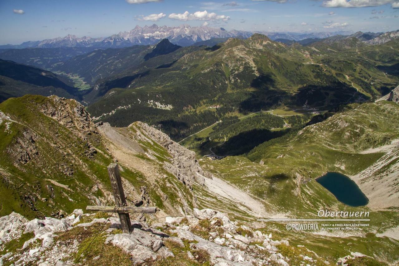 Powderia Family & Freelance Apartment In The Centre Of Ski Amade アルテンマルクト・イム・ポンガウ エクステリア 写真