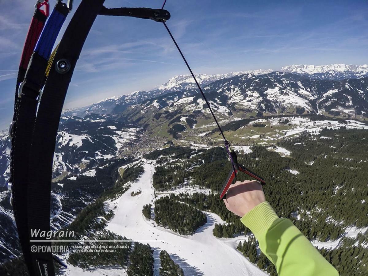 Powderia Family & Freelance Apartment In The Centre Of Ski Amade アルテンマルクト・イム・ポンガウ エクステリア 写真