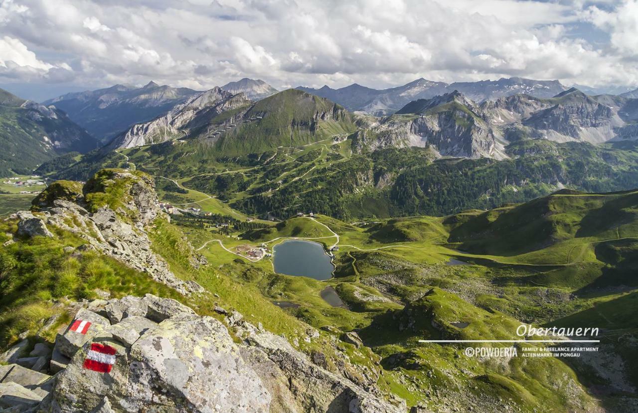 Powderia Family & Freelance Apartment In The Centre Of Ski Amade アルテンマルクト・イム・ポンガウ エクステリア 写真