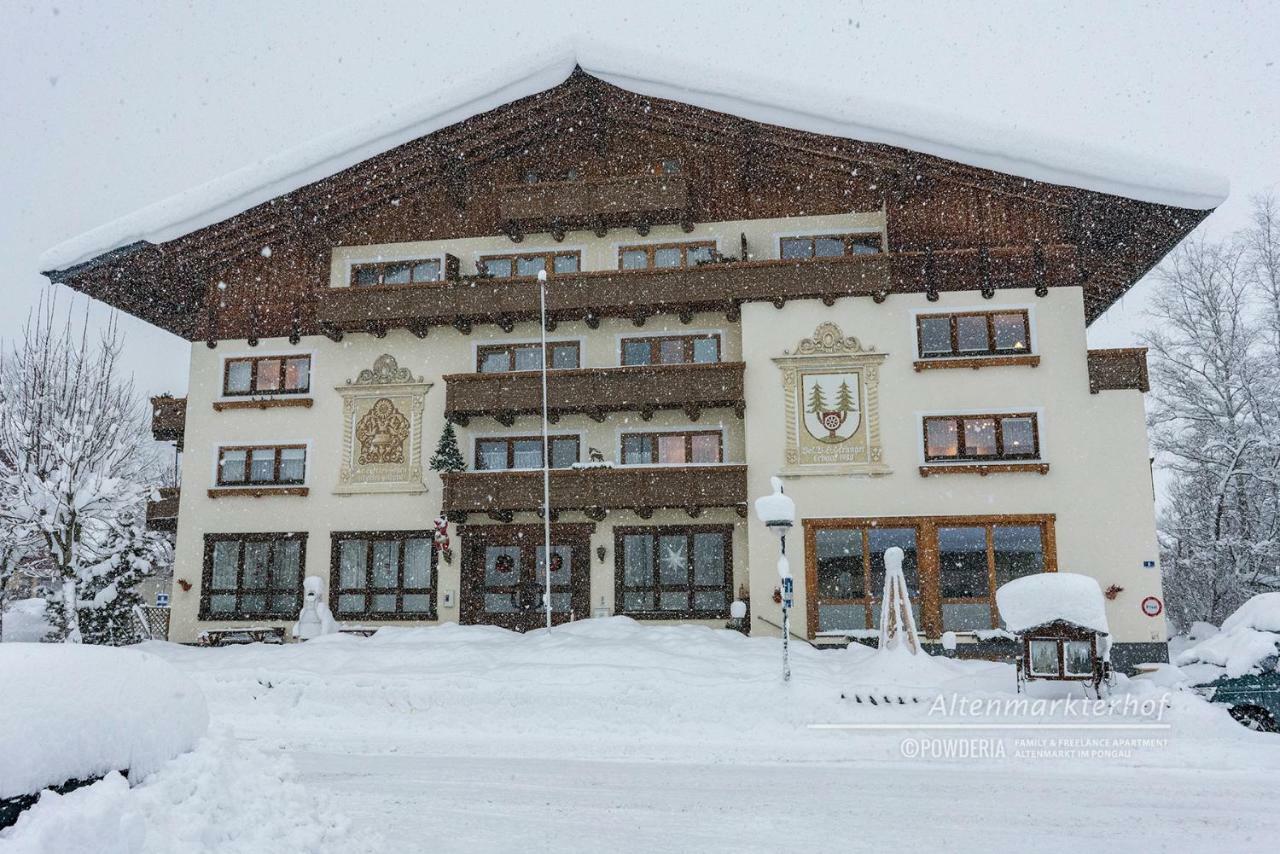 Powderia Family & Freelance Apartment In The Centre Of Ski Amade アルテンマルクト・イム・ポンガウ エクステリア 写真